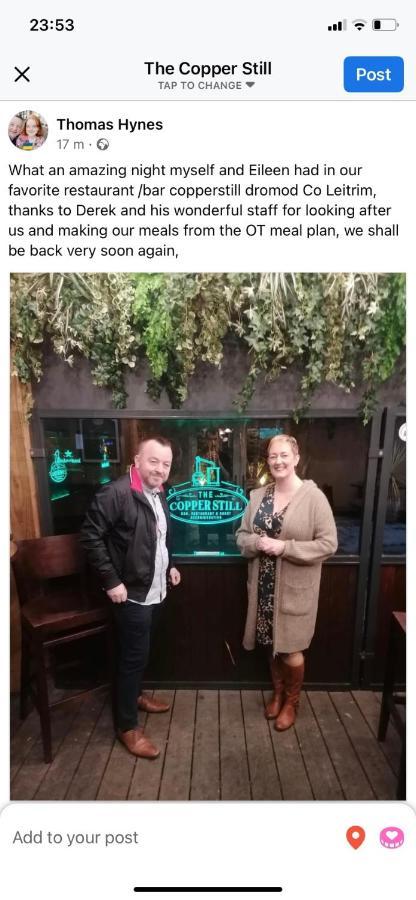 The Copper Still Bar Restaurant & Boutique Rooms Dromod Extérieur photo
